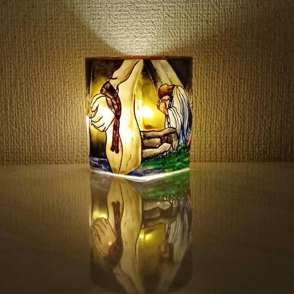 イースター2023 キャンドルホルダー