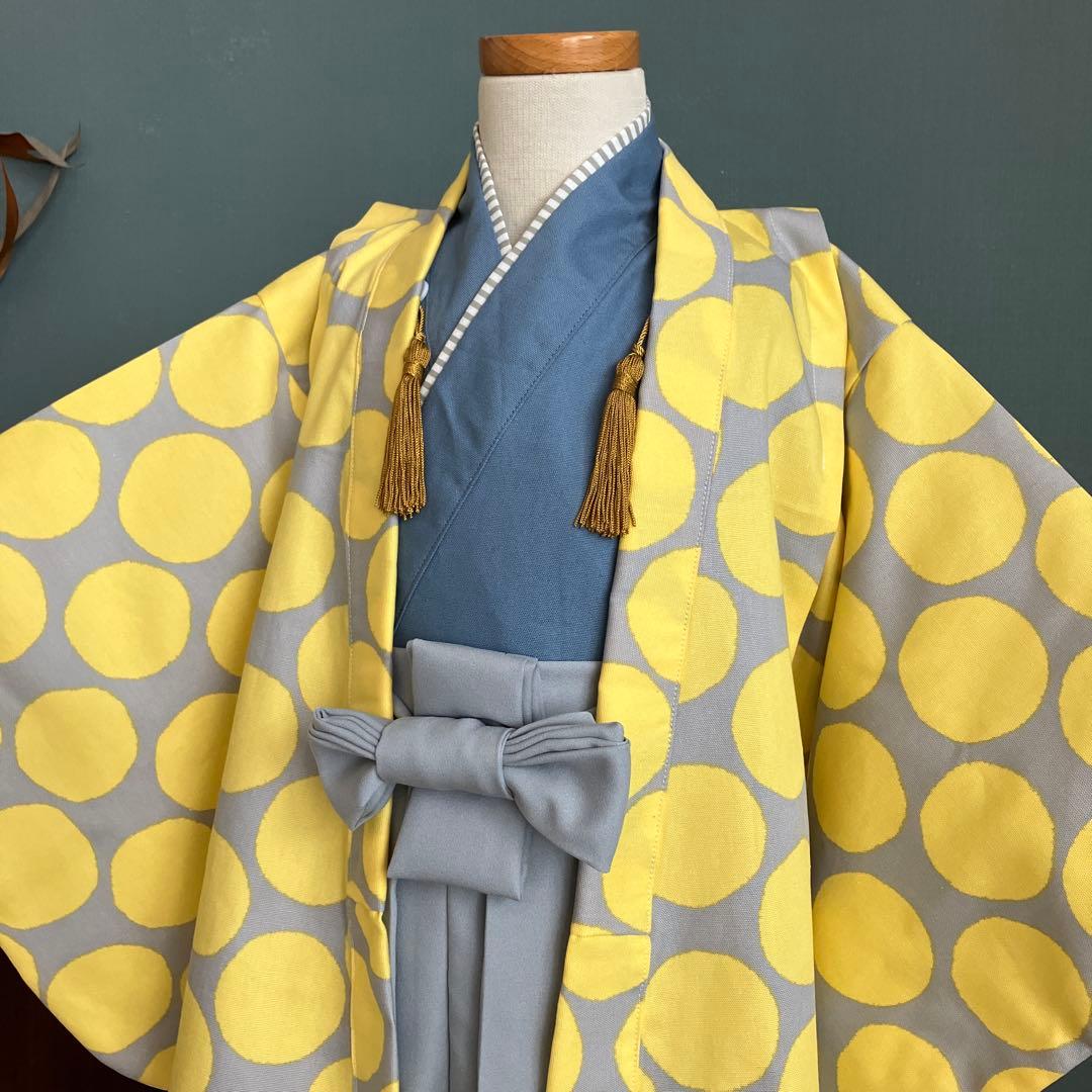 【各サイズ1着 ※注意事項あり】着物と袴　男の子110-120㎝