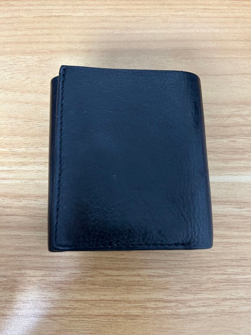 Hender scheme trifold wallet black 美品