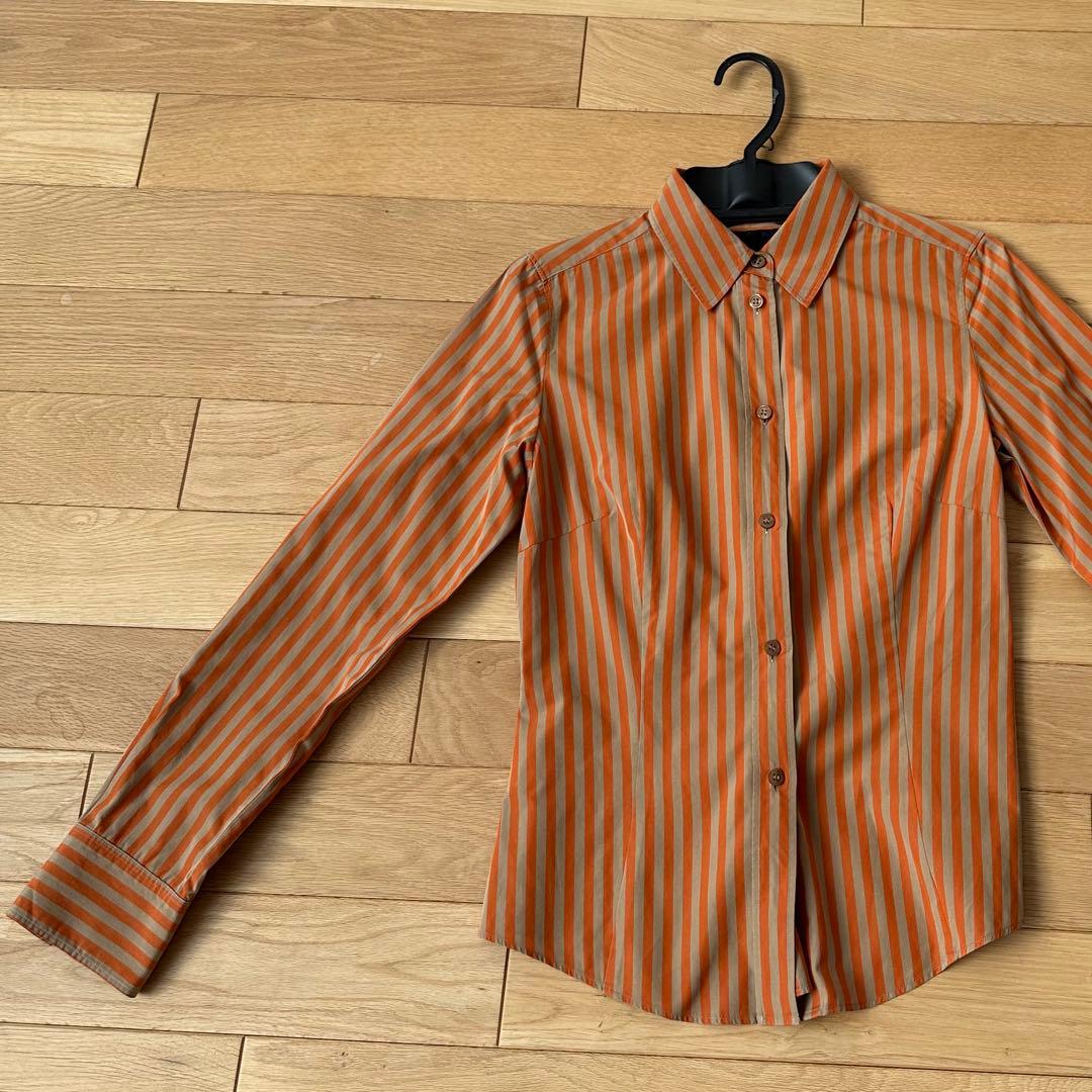 ポールスミス ブラックレディースセットアップ スーツ 38 & シャツ 40