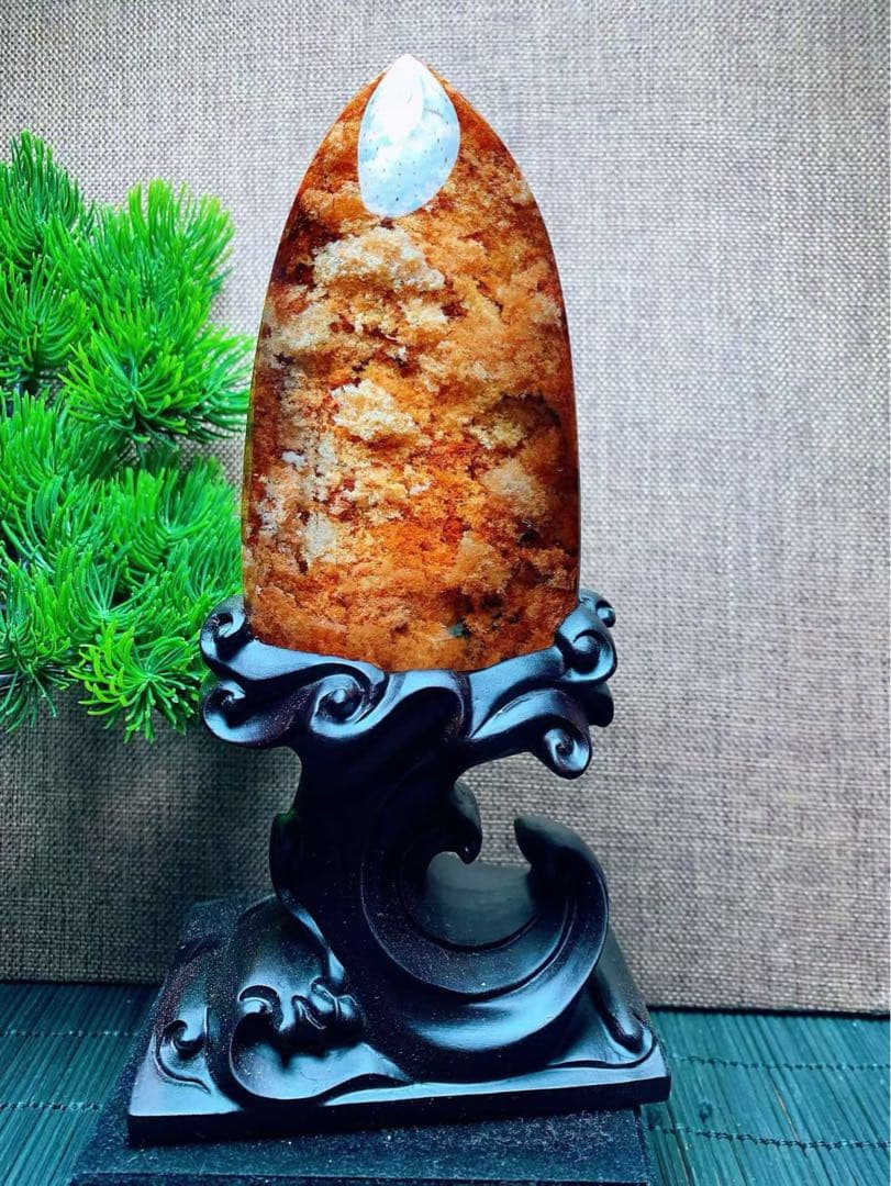 ⭐︎【極上品】天然 ガーデン クォーツ 置物 391g