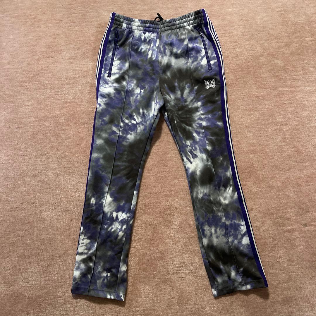 Needles タイダイ柄 サイドストライプジャージ