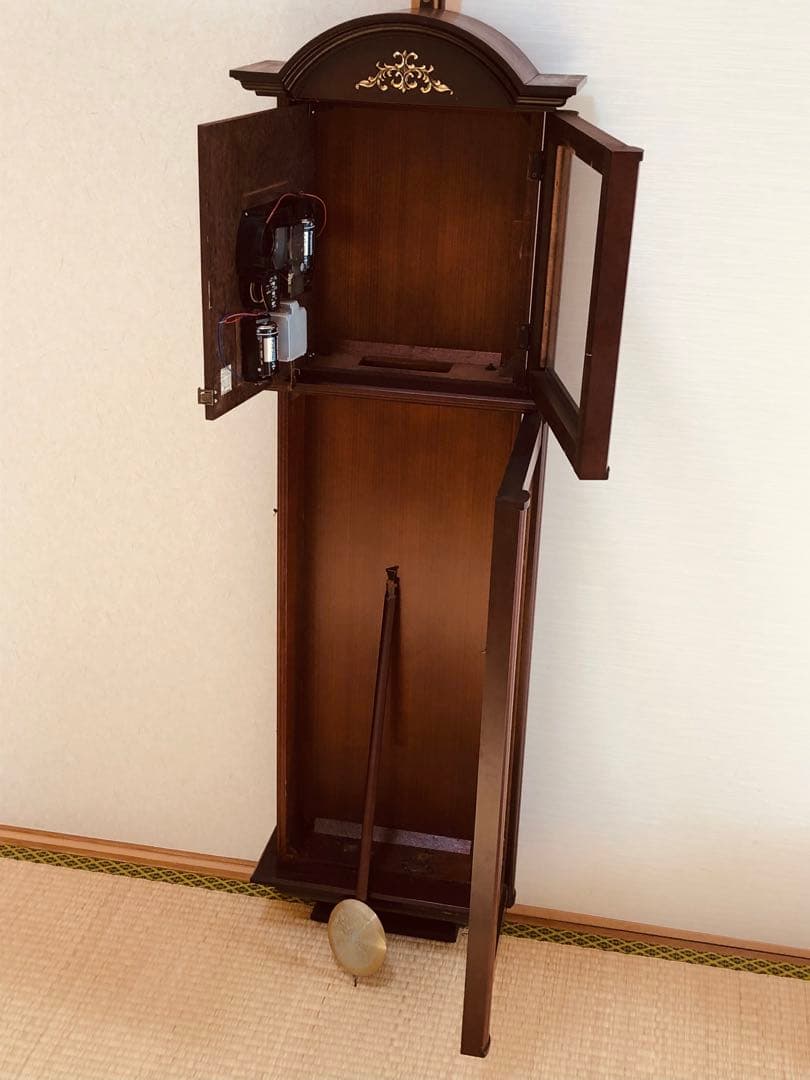 【送料無料】ビンテージCITIZEN　振り子時計　掛時計　柱時計