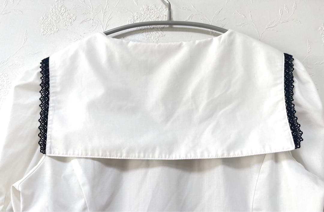 MIHO MATSUDA　ミホマツダ　レース　リボン　ブラウス