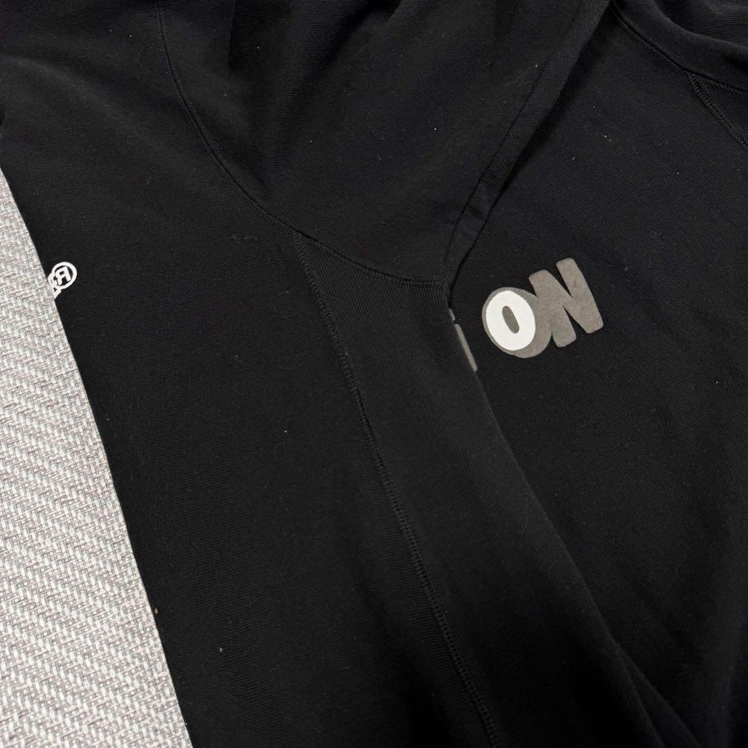 極美品 レディメイド スマイル フレイム ビッグパーカー ブラック XL