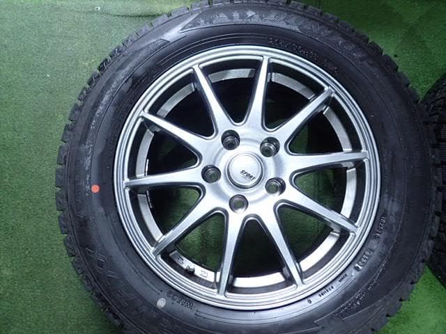 B1034【送料無料】スタッドレスホイール4本セット 215/60R16