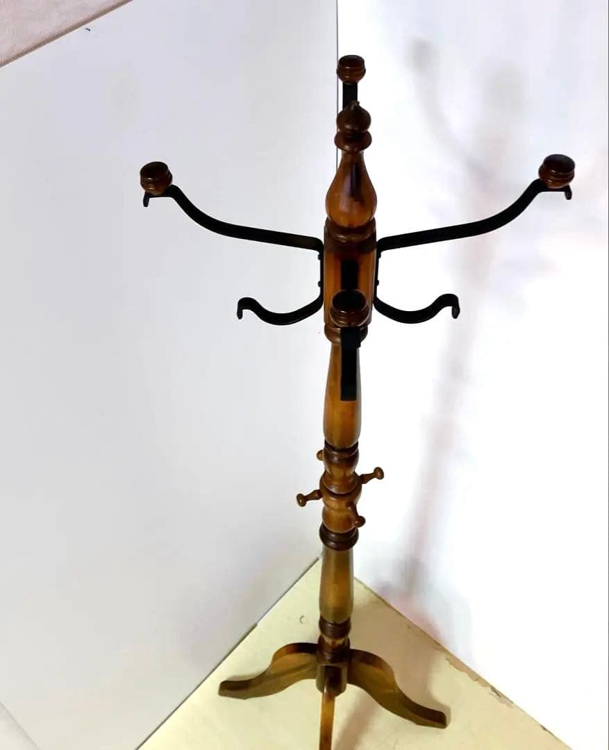 karimoku カリモク　コロニアル　木製　ポールハンガー　ハンガーラック