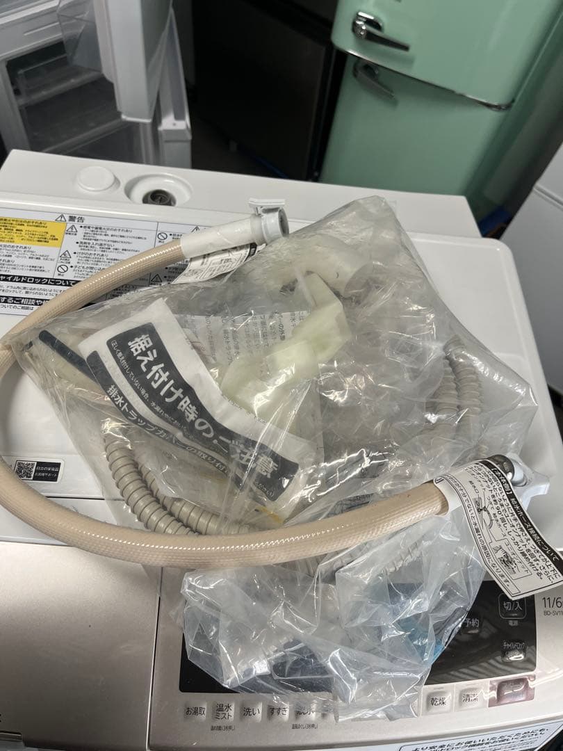 BD-SV110EL　日立ドラム式洗濯乾燥機　動作確認済み　2020年製　T