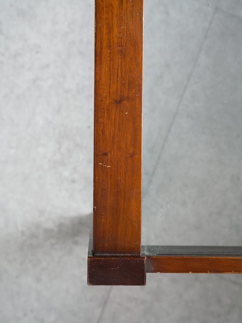 70's ヴィンテージ 木製ローテーブル ミッドセンチュリーモダン