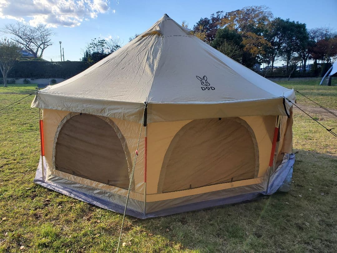 【DODタケノコテントミニ】グランドシート＋重宝するおまけ付き！