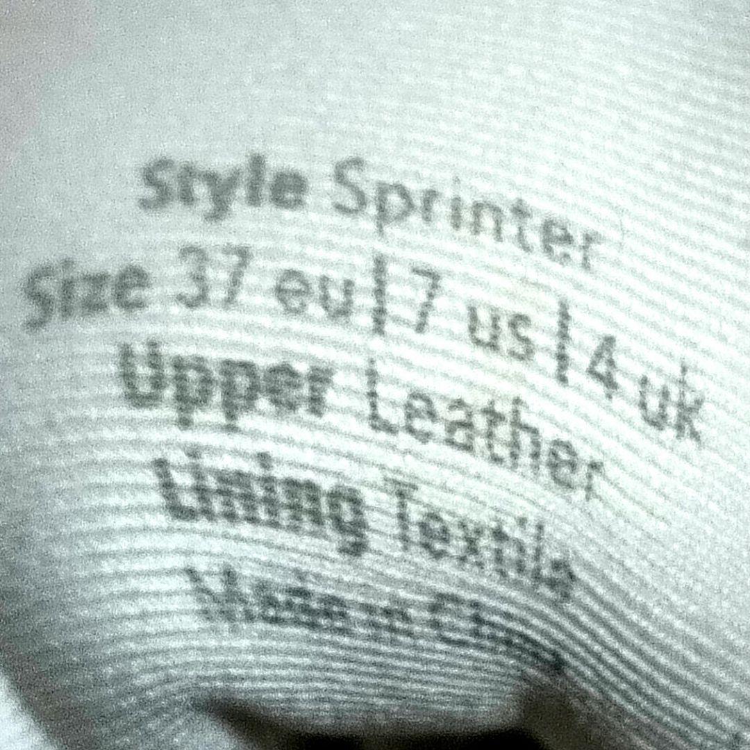 Naked Wolfe　ホワイトプラットフォームスニーカー　厚底　保存袋付　37