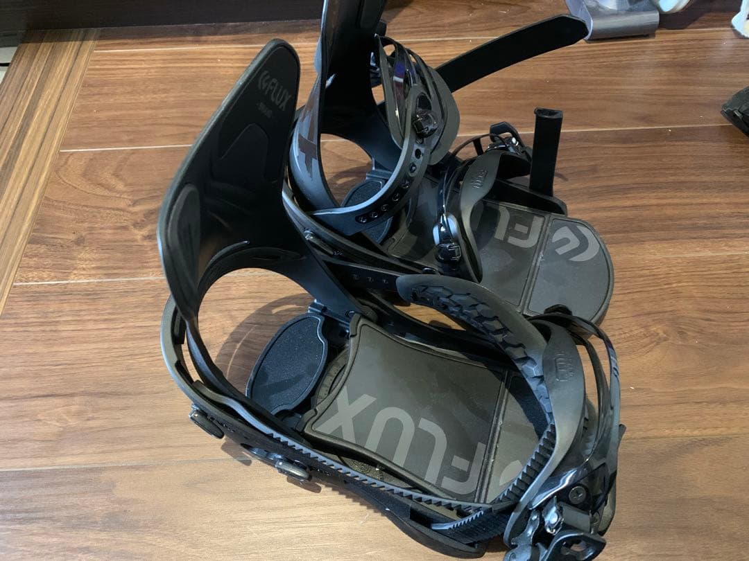 未使用品　FLUX DS スノーボードビンディング ブラック