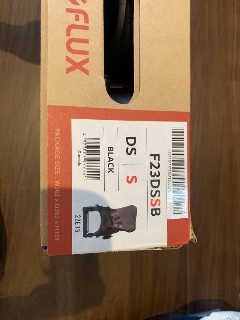 未使用品　FLUX DS スノーボードビンディング ブラック