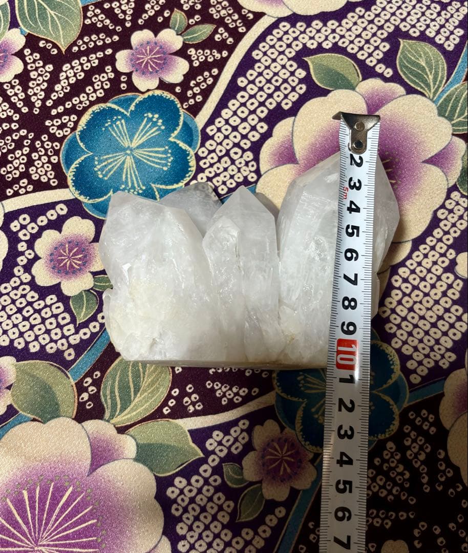 特大！大きなポイント！ パールバティ産 ヒマラヤ水晶クラスター 重さ約1.5kg