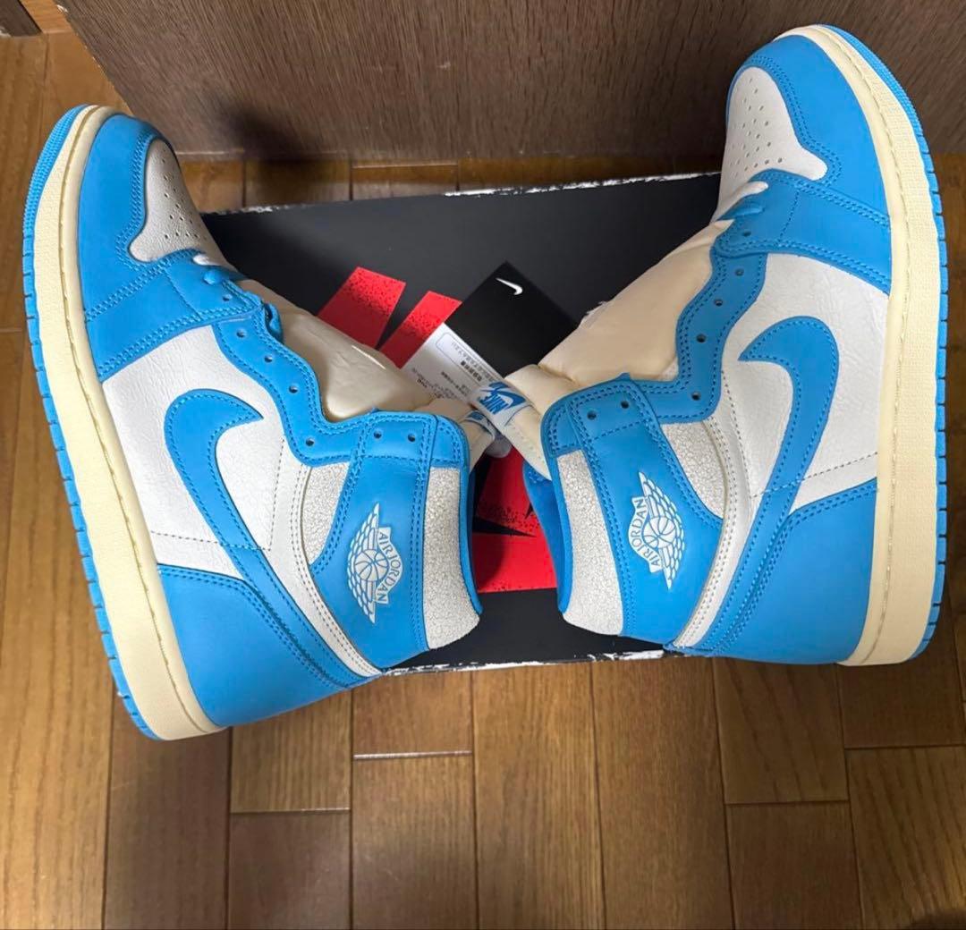 NIKE AIR JORDAN1 RETRO HIGH OG UNCリイマジンド