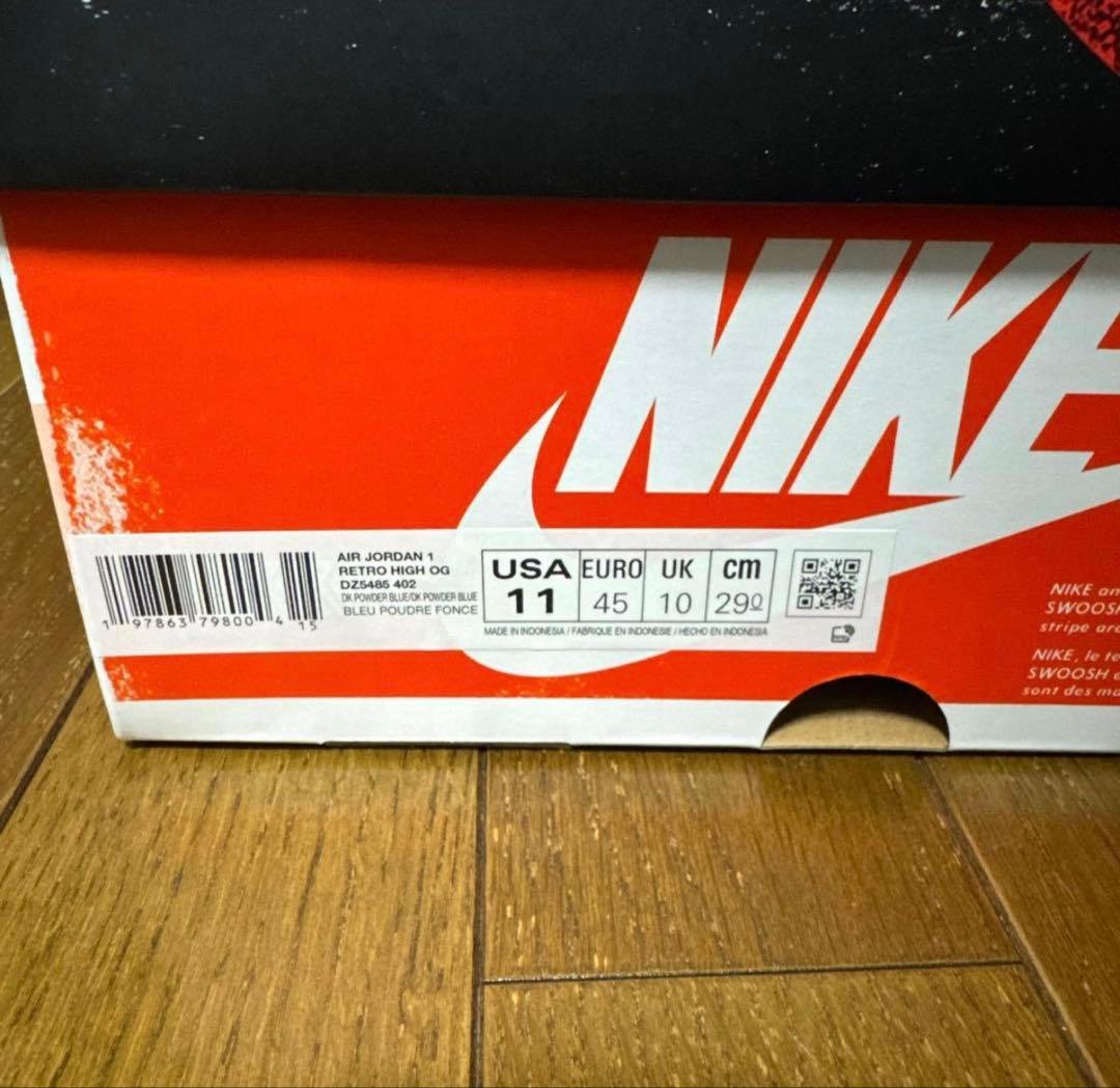 NIKE AIR JORDAN1 RETRO HIGH OG UNCリイマジンド