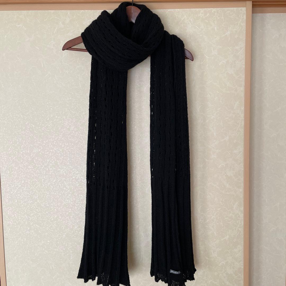ファリエロサルティ　カシミヤ　ニット　ストール　大判　ヒロココシノ