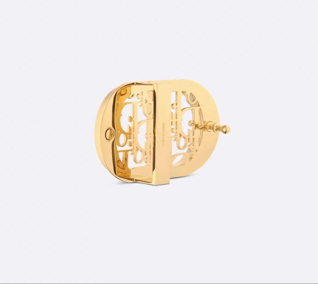 即購入値下げ⭕️ChristianDiorゴールドロゴデザイン ベルトバックル