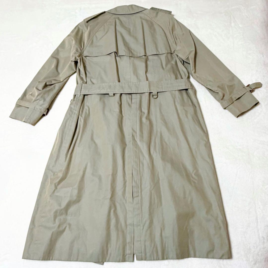 美品✨ バーバリー トレンチコート ノバチェック ベージュ ダブル　LL