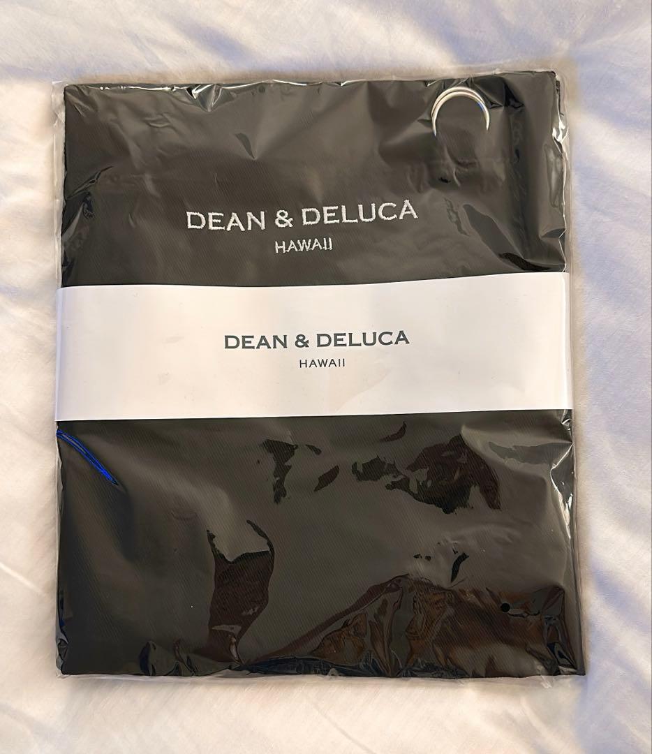 ハワイ限定⭐︎新商品【DEAN＆DELUKA】ロゴ入り エプロン ブラック