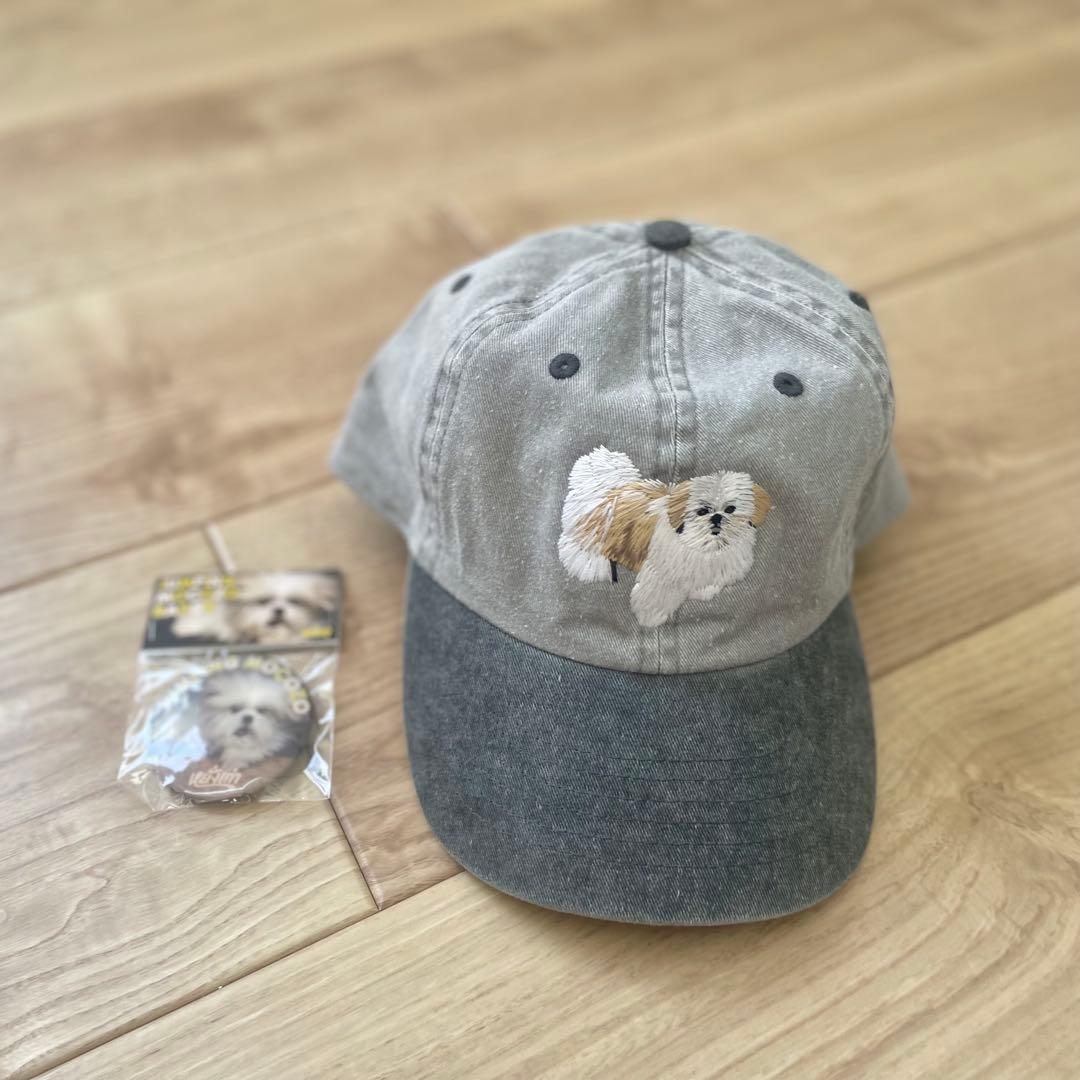 新品 モコゾウ キャップ 缶バッジ セット　yanggao