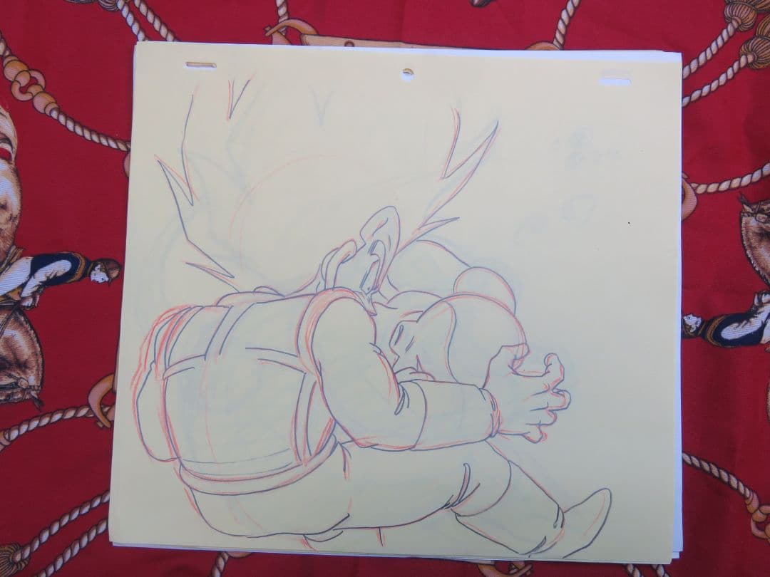 j*い様 ドラゴンボール セル画 原画 フリーザ ベジータ当時品