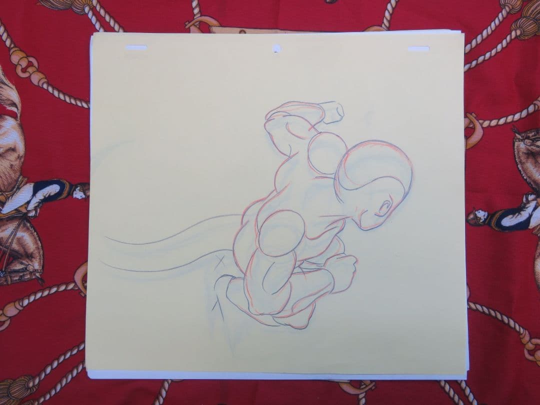 j*い様 ドラゴンボール セル画 原画 フリーザ ベジータ当時品