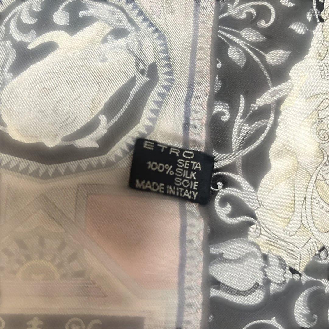 エトロ ETRO 占星術デザイン　大判スカーフ 希少柄　ショップ袋付