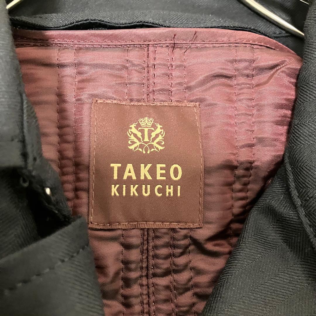 未使用 タグ付き 定価53,900円 赤タグ タケオキクチ トレンチ ライナー付