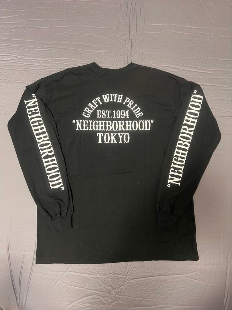 NEIGHBORHOOD ブラック ロングスリーブ ネイバーフッド L