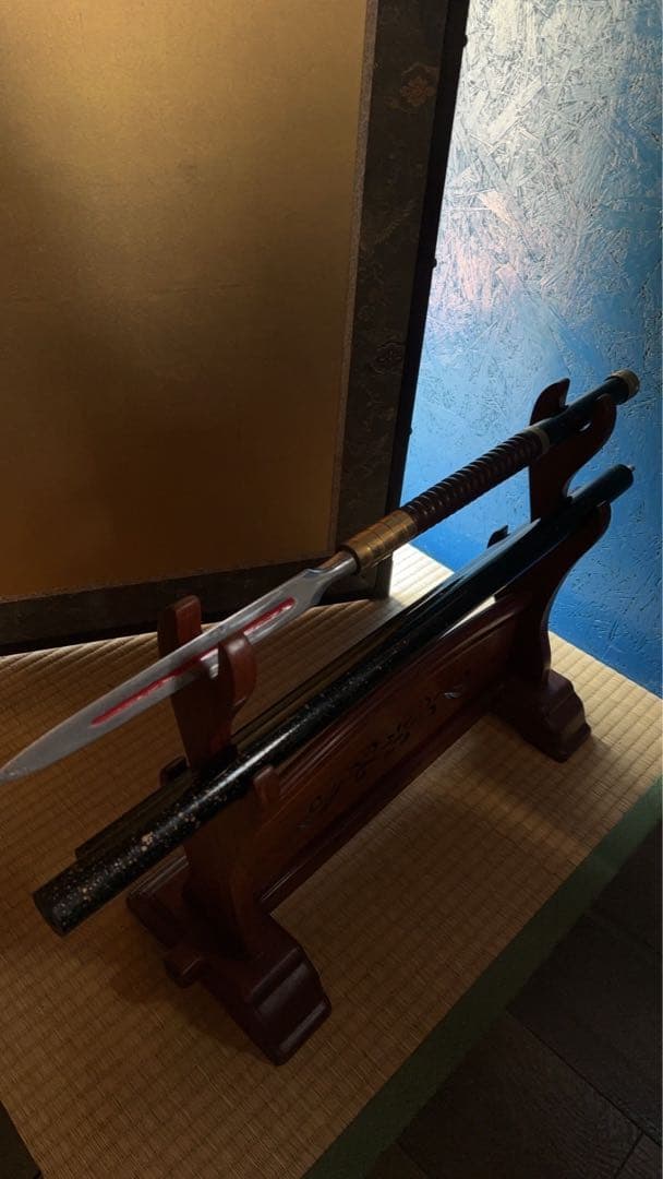 甲冑 屏風 槍 セット