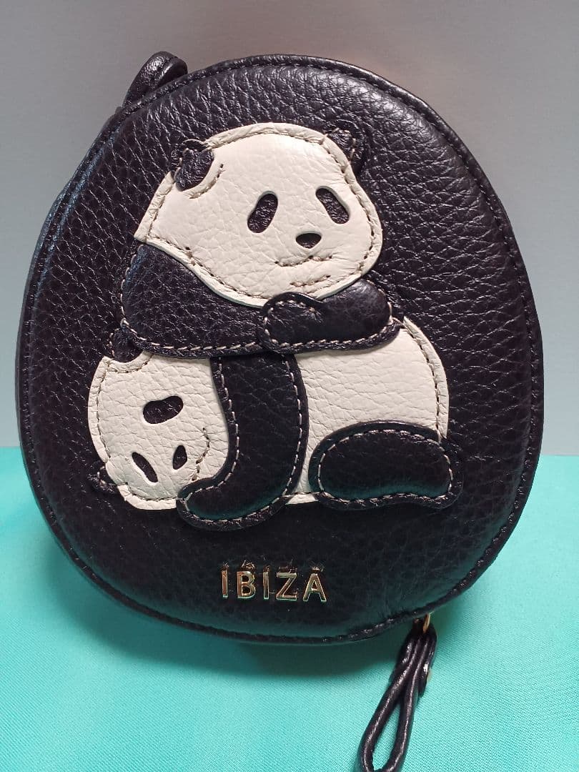 IBIZA　イビサ　バッグチャーム　マスコット マルチケース　双子パンダ