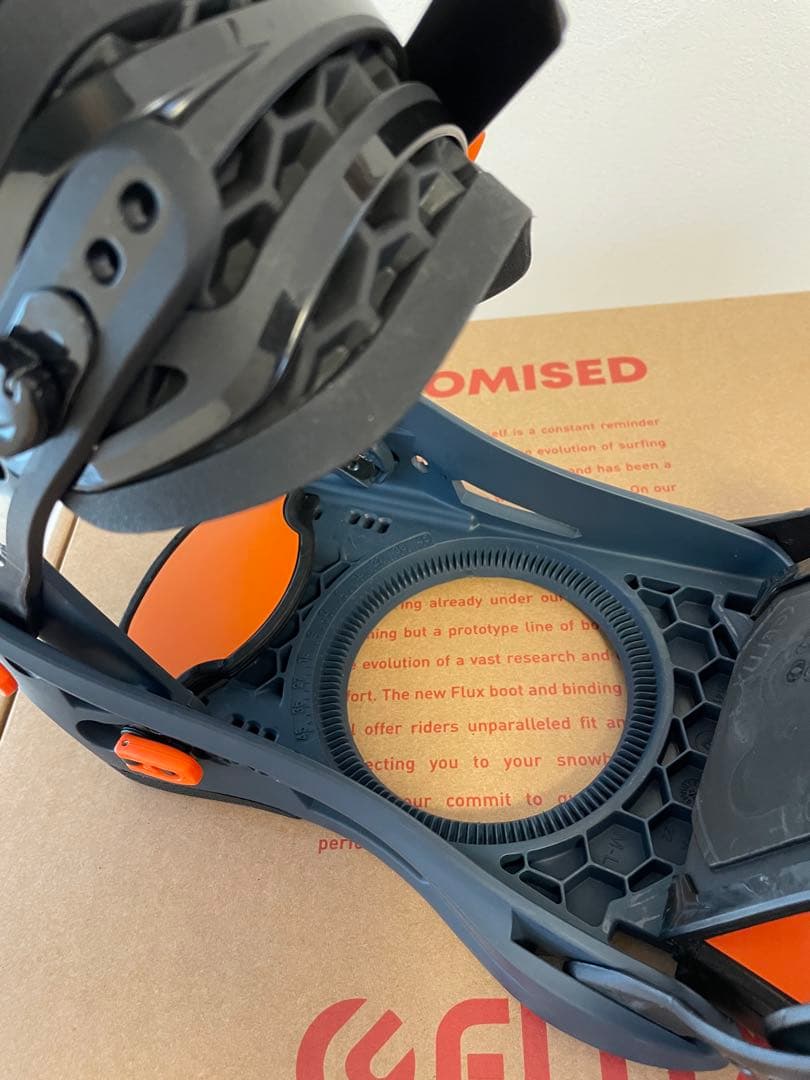 FLUX DS 22-23ビンディング M ネイビー/オレンジ フラックス