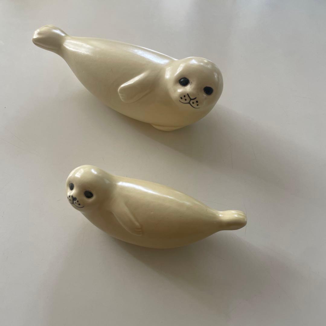 リサラーソン　アザラシ　親子