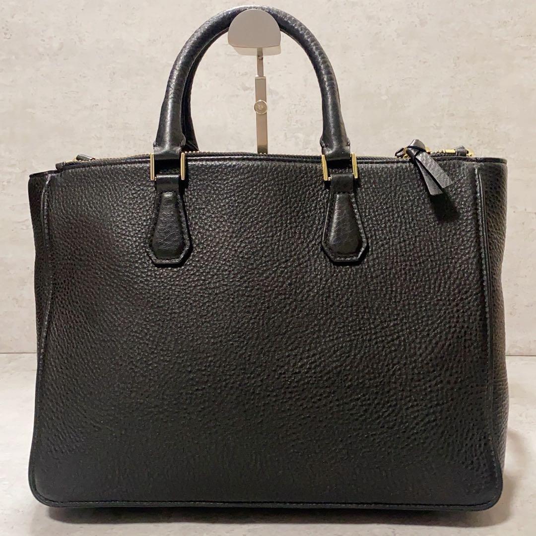 極美品✨TORY BURCH トリーバーチ トートバッグ 2way 大容量 黒