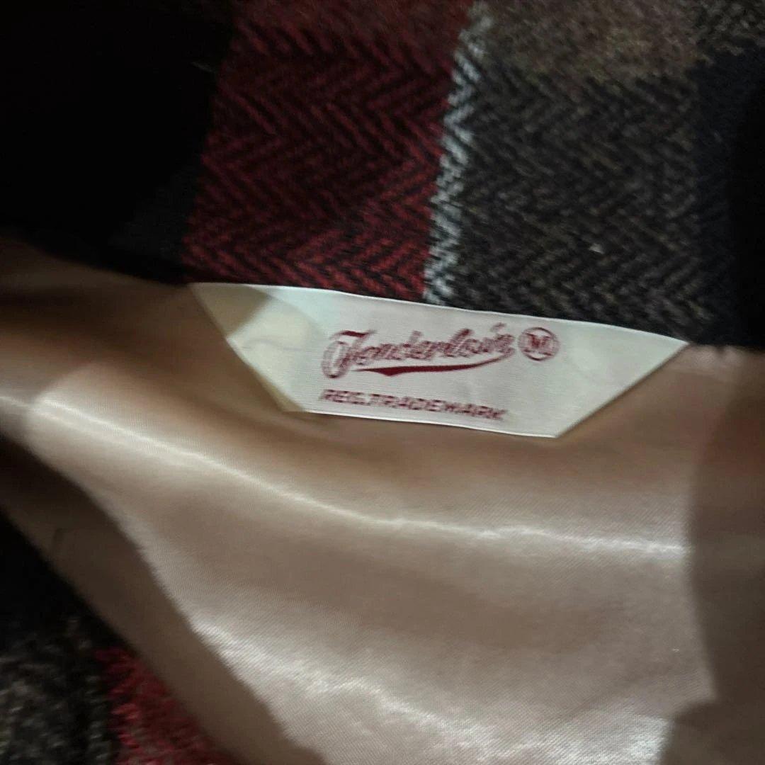 TENDERLOIN 19AW ハイネック ウール チェック シャツ M