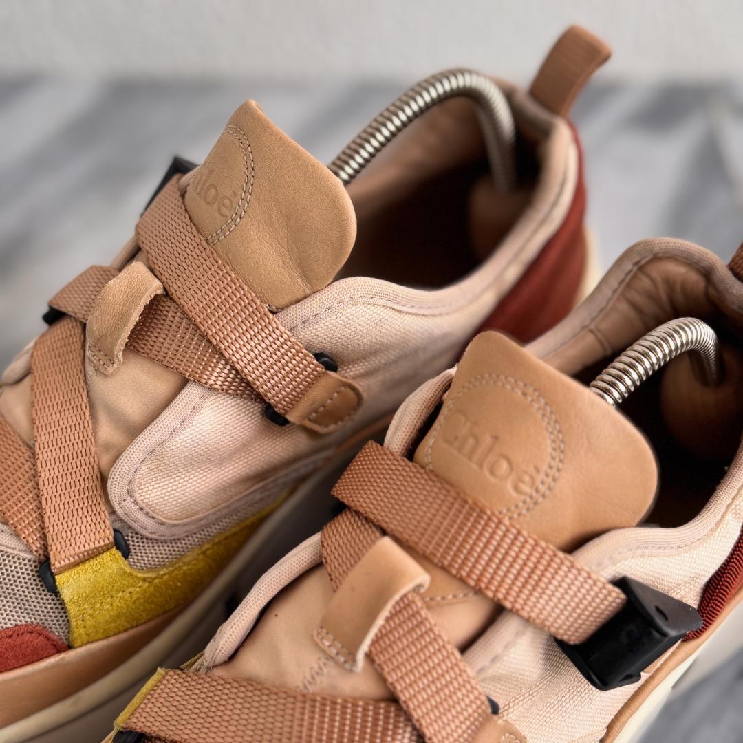 Chloé クロエ Sonnie ソニースニーカー 厚底　ダットスニーカー　38