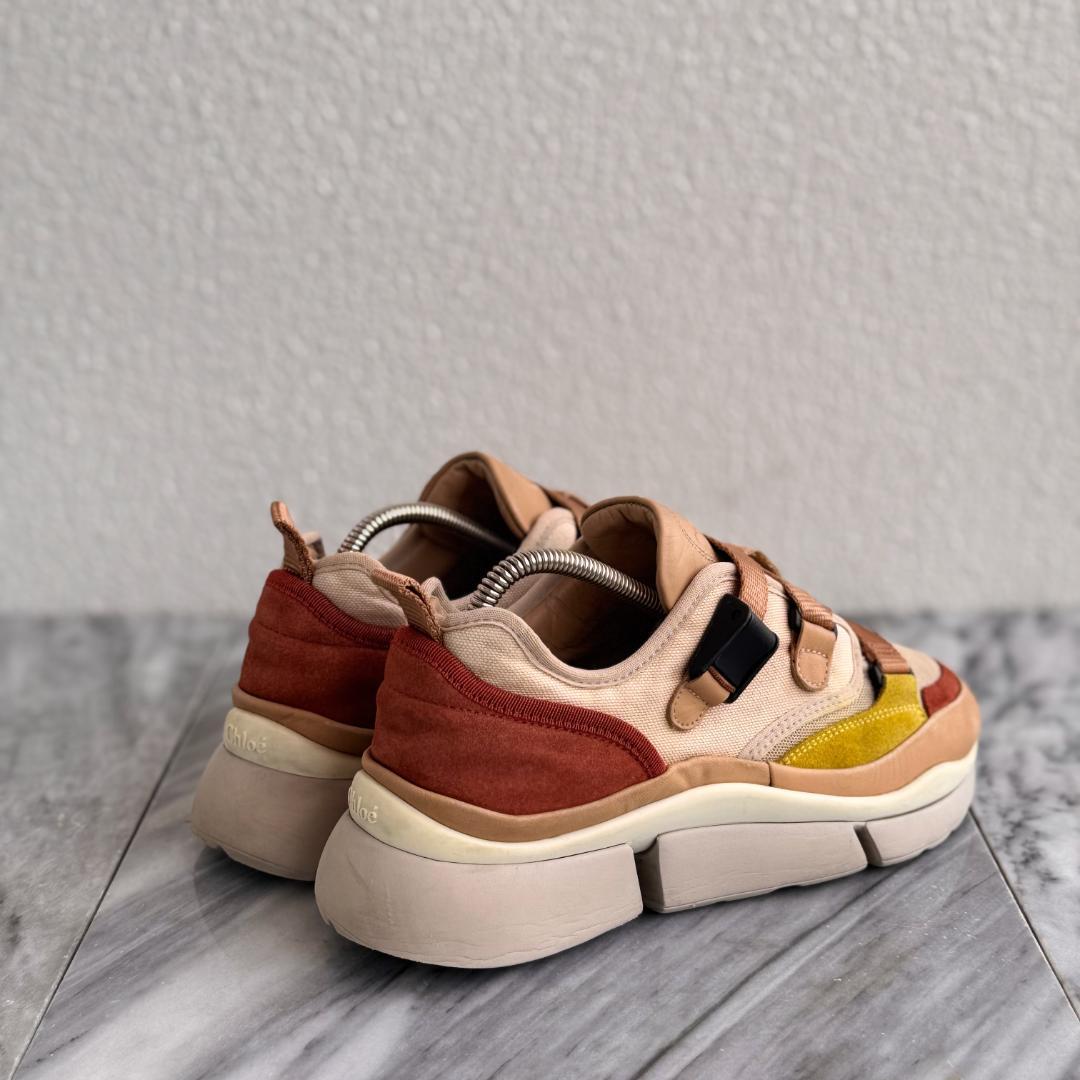 Chloé クロエ Sonnie ソニースニーカー 厚底　ダットスニーカー　38