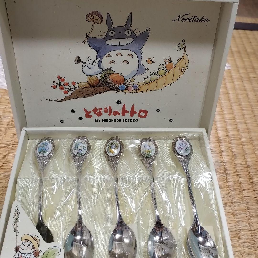 ノリタケ　となりのトトロ ティースプーン 5本セット
