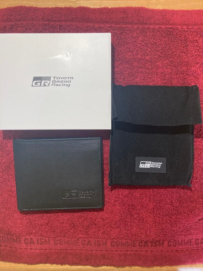 【新品.未使用品]TOYOTA GR Racing革財布