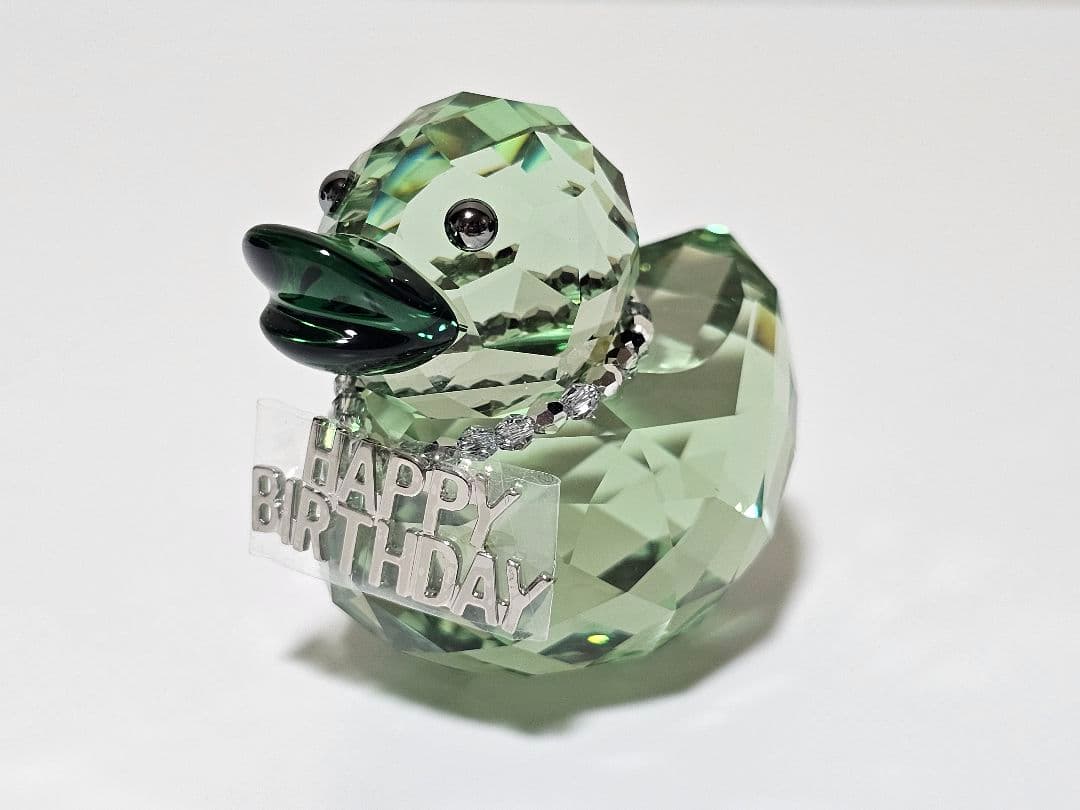 スワロフスキー 『Happy Birthday Duck』 ハッピーダック