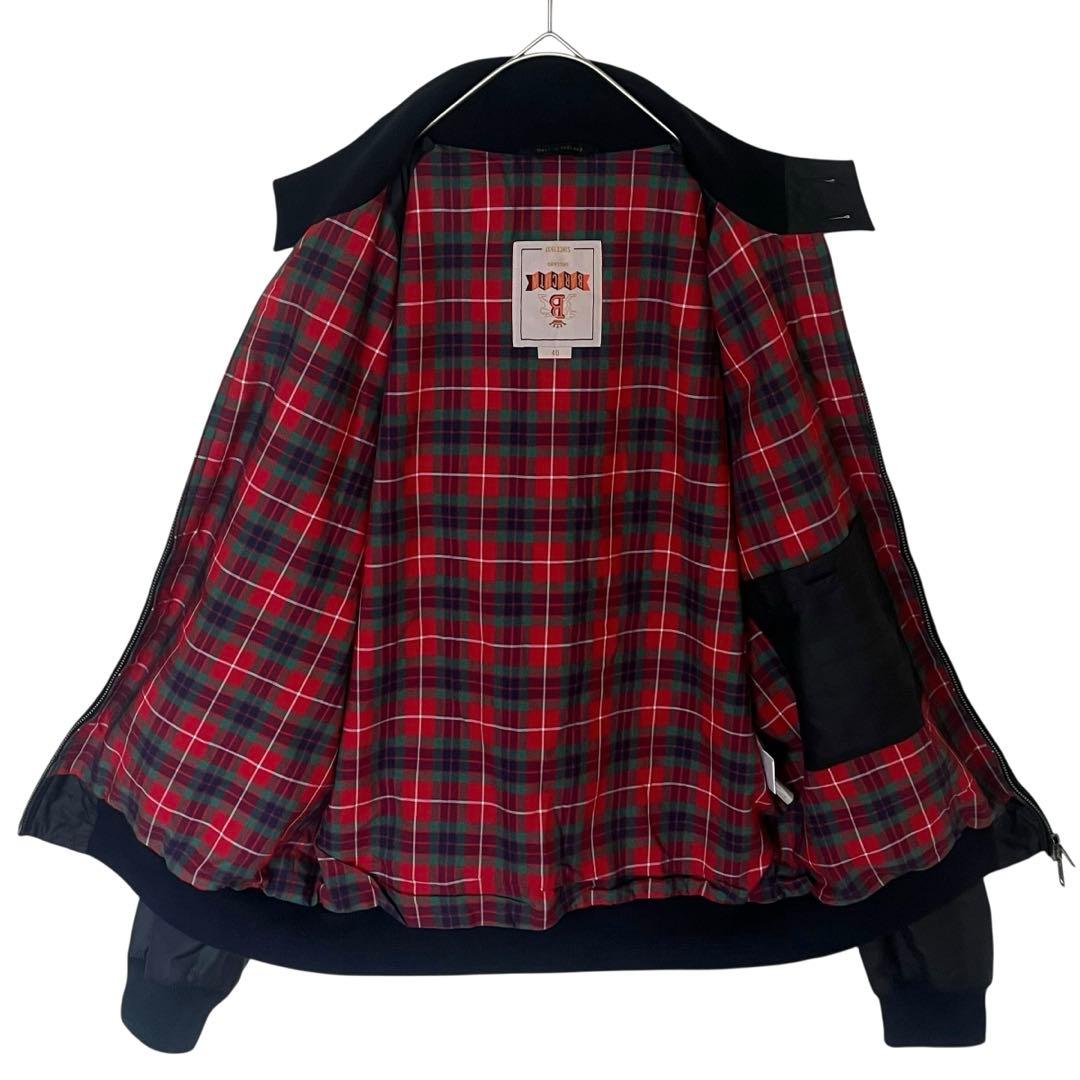 【美品】バラクータ 40 G9 ハリントンジャケット 英国製 ブラックウォッチ