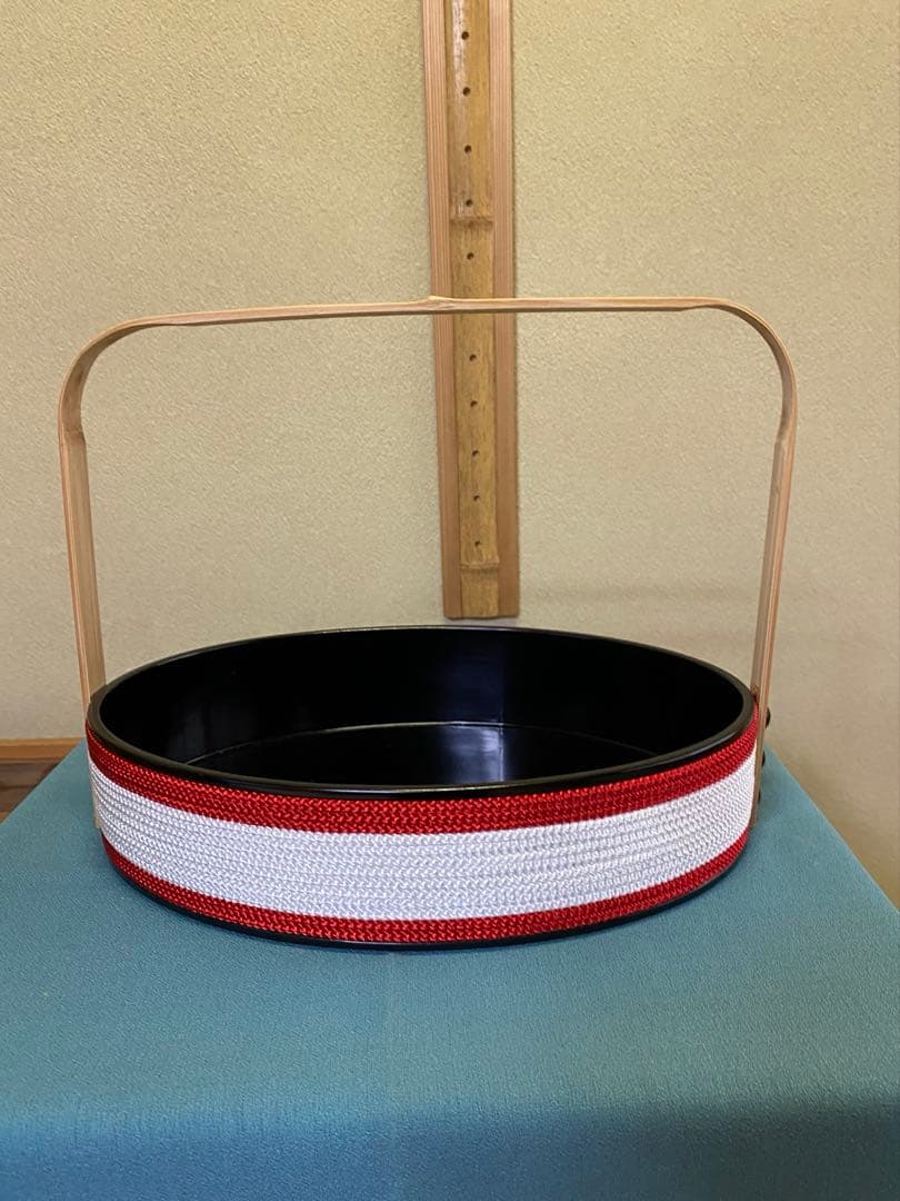 【本日限定】茶道具/煙草盆 莨盆 手付 組紐 鵬雲斎好 茶道