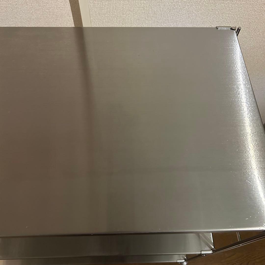 無印良品 ステンレスユニットシェルフ ステンレス棚セット ワイド 小