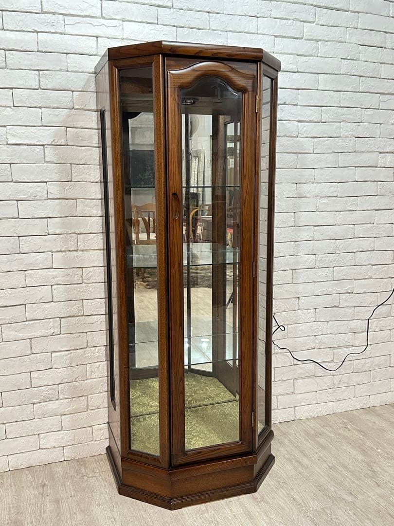 【Endless】定価15万円　アンティーク　高級　ショーケース　棚　陳列