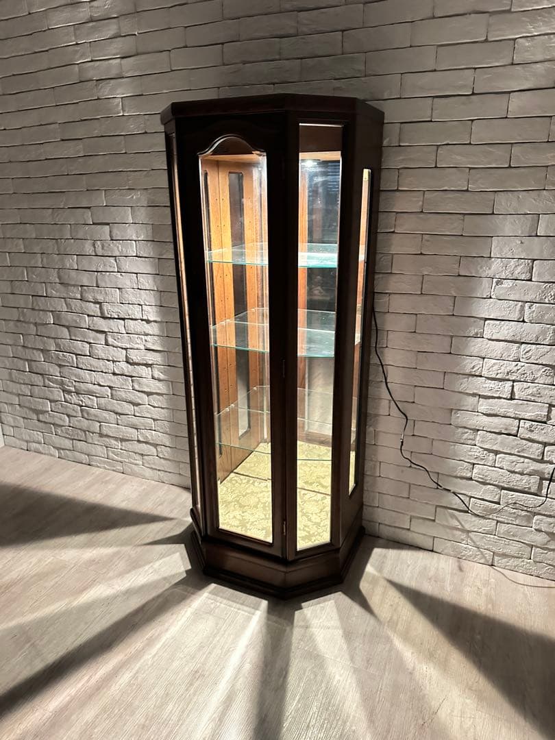 【Endless】定価15万円　アンティーク　高級　ショーケース　棚　陳列