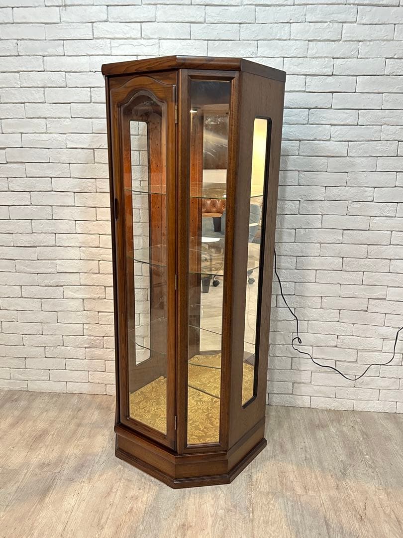 【Endless】定価15万円　アンティーク　高級　ショーケース　棚　陳列
