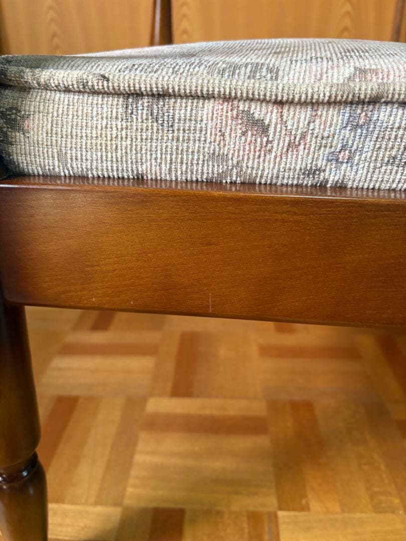 カリモク karimoku コロニアル アームチェア 花柄 椅子