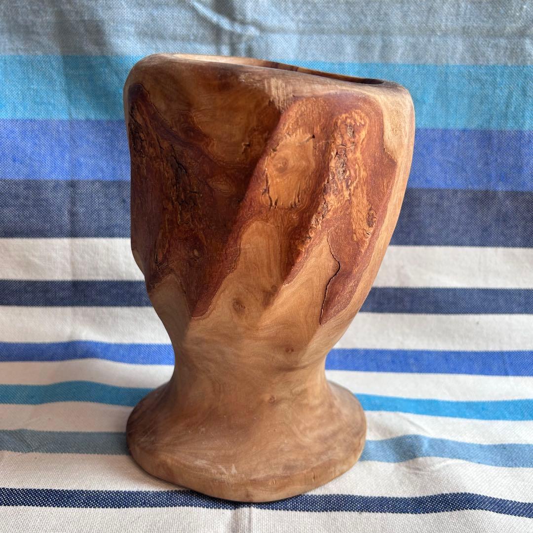 オリーブの木　超特大 すり鉢すりこ木のセット　高さ約20cm