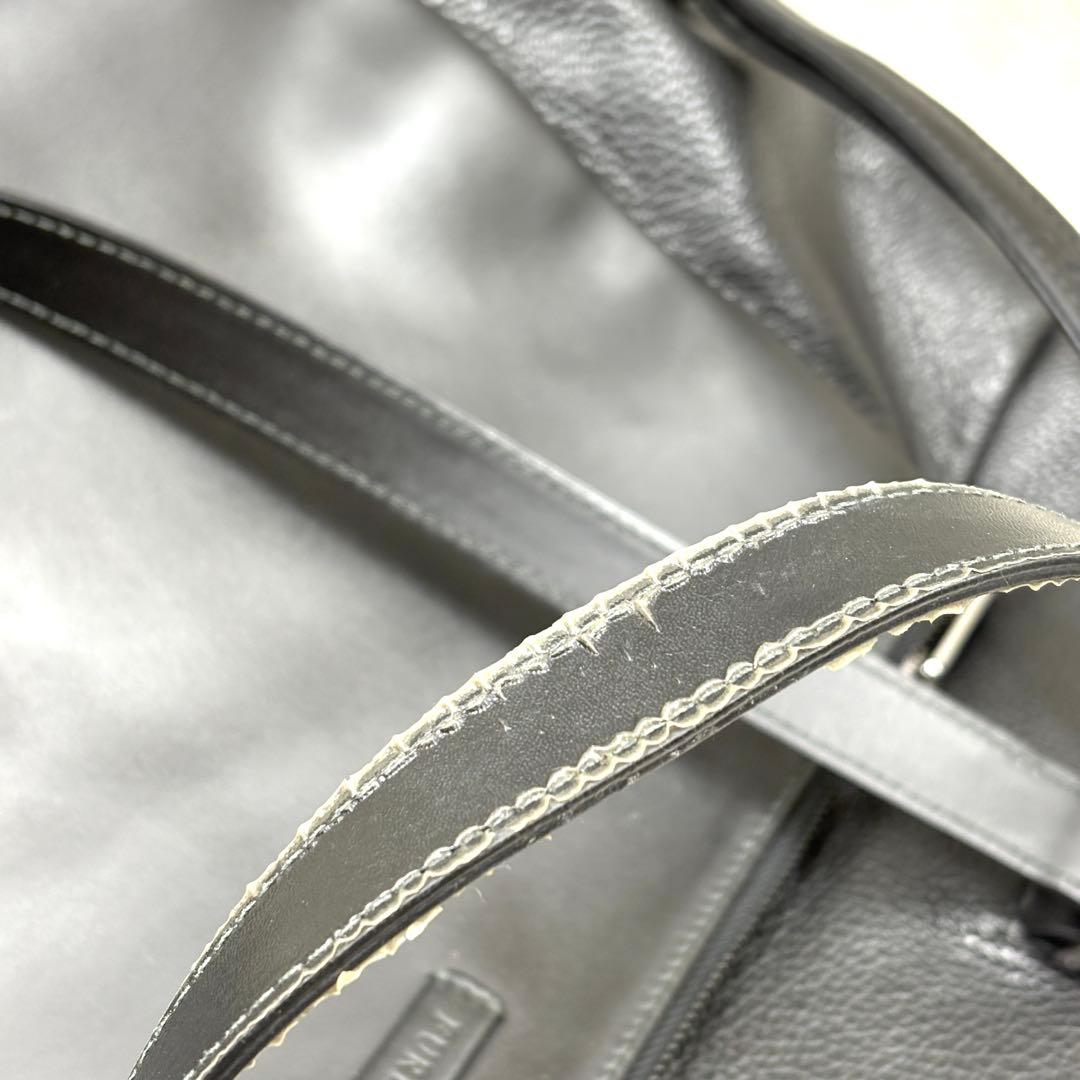 FURLA フルラ トートバッグ 2WAY オールレザー ブラック A4